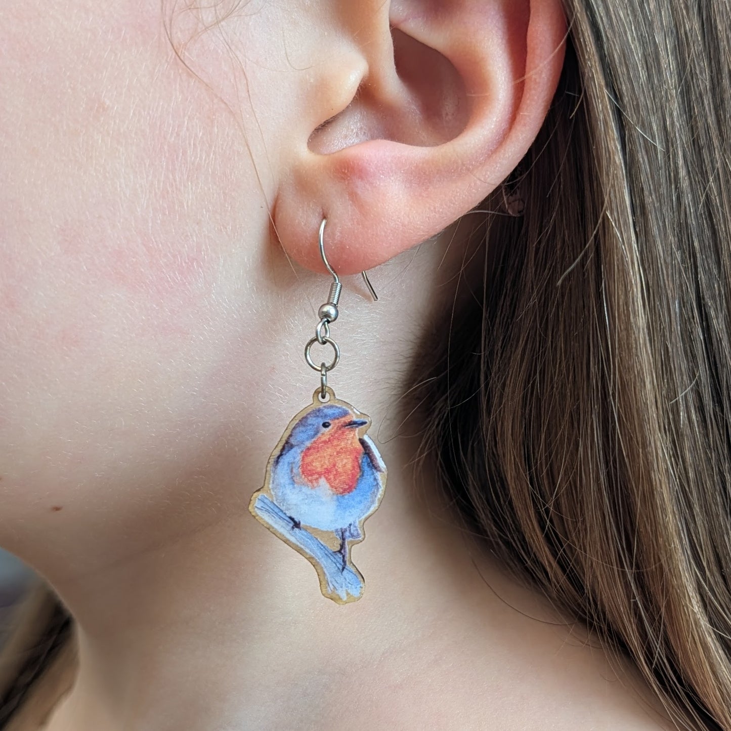 "Garden Party" Robin Earrings