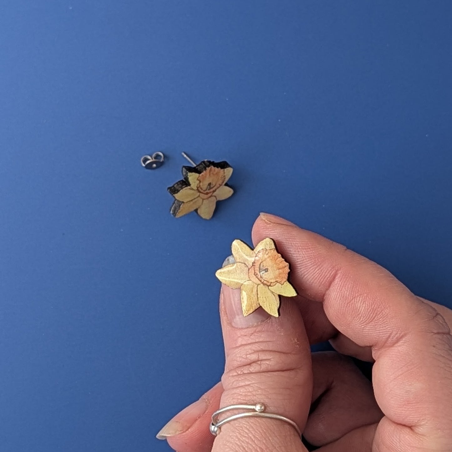 Daffodil Stud Earrings