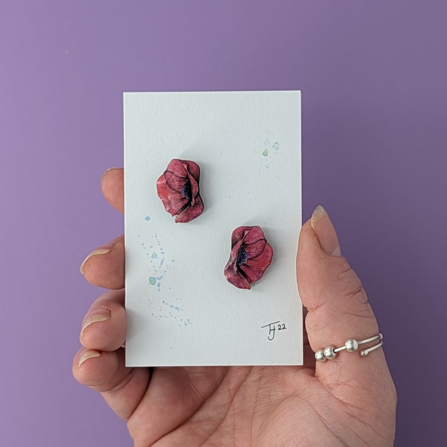 Poppy Stud Earrings