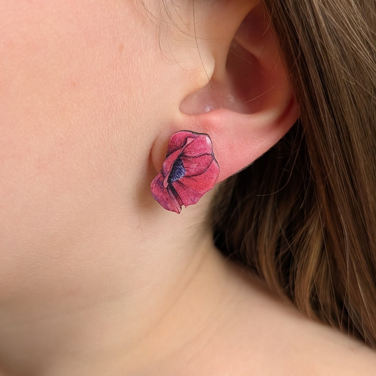 Poppy Stud Earrings