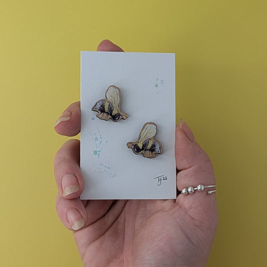 "Honey" Bee stud Earrings