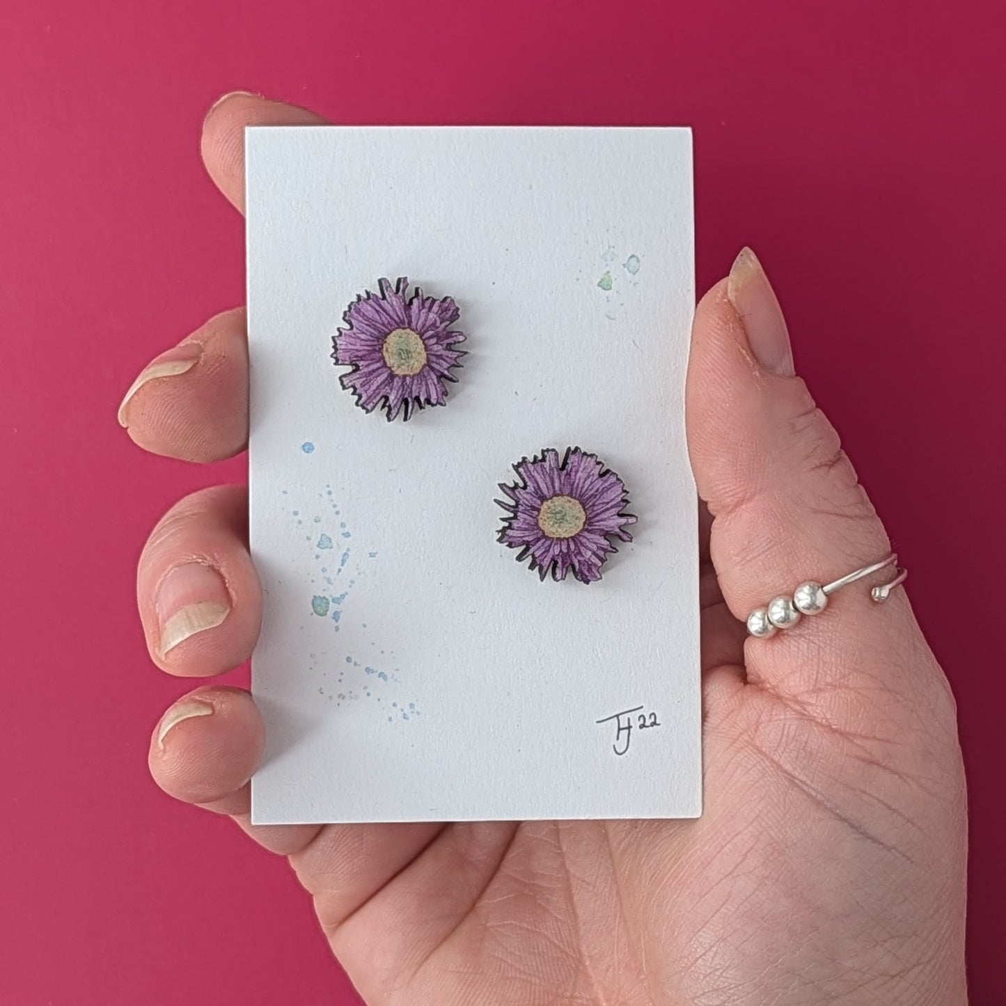 Aster stud Earrings