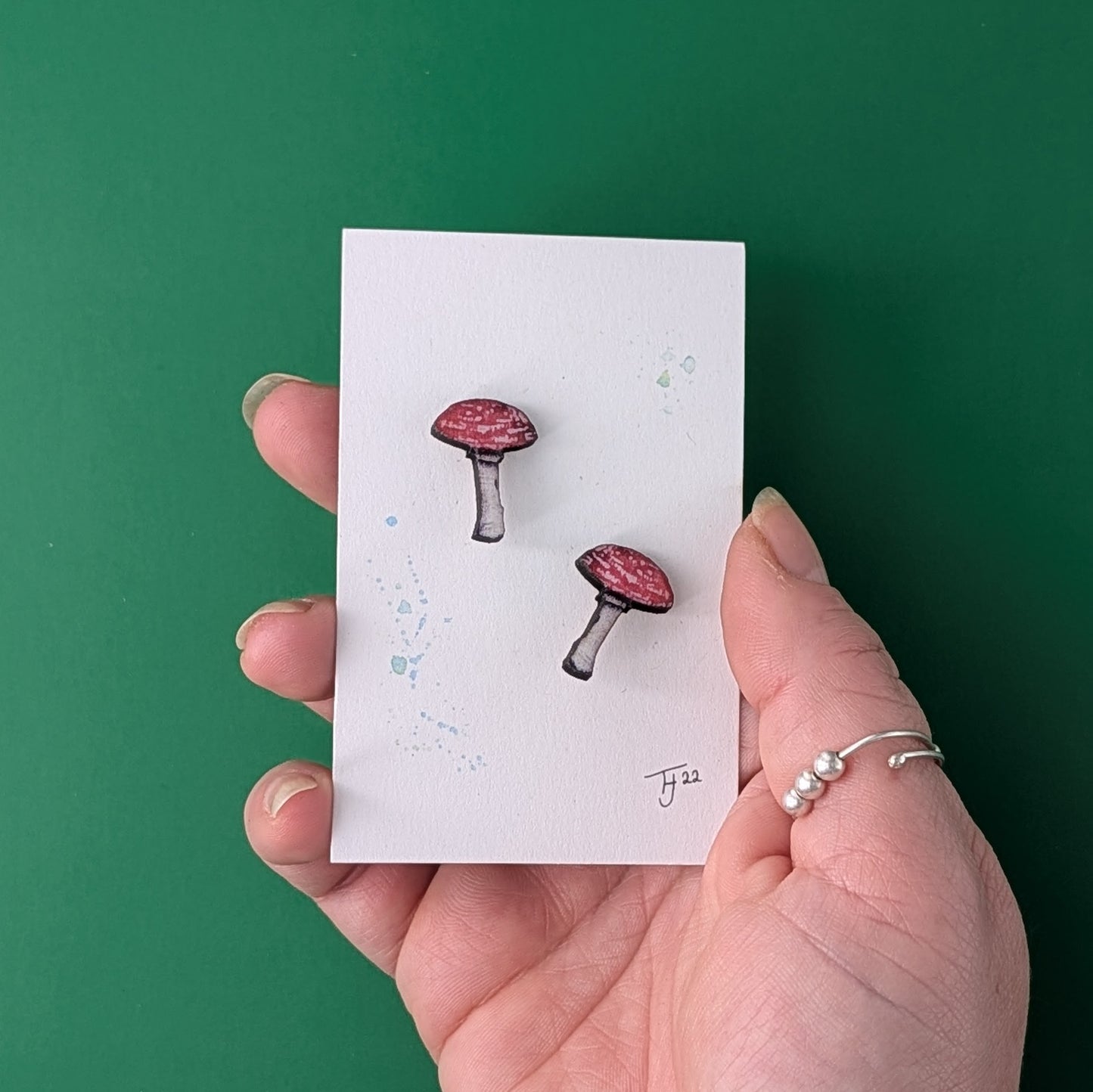 Shroom Stud Earrings