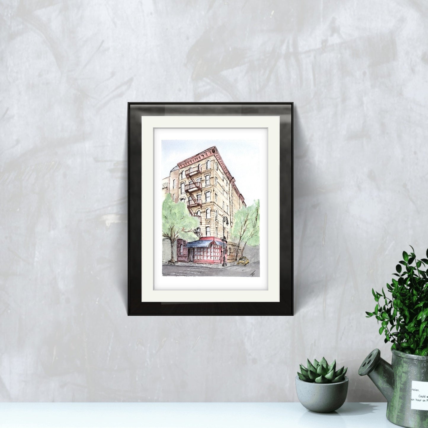 "Friends NYC Apartment" Watercolour Print