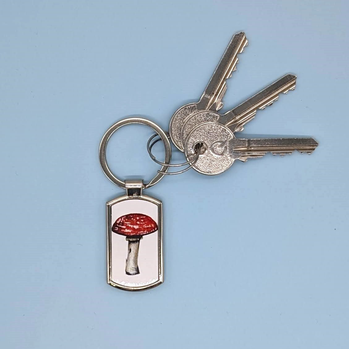 "Shroom" Toadstool Keyring