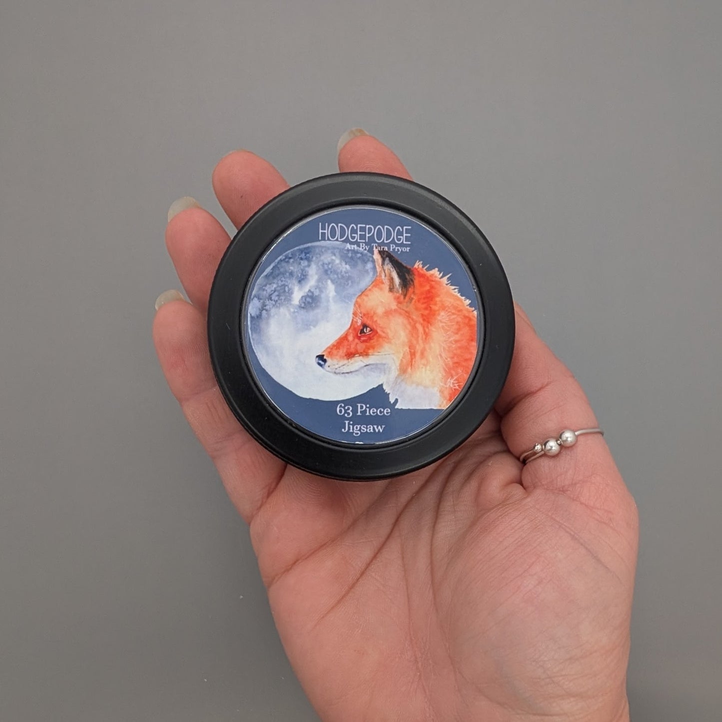 Luna the Fox 63 Piece jigsaw in a tin