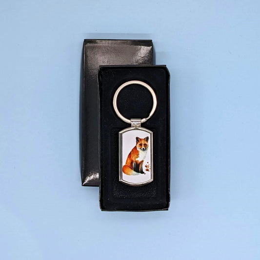 "Mama Fox" Fox Keyring