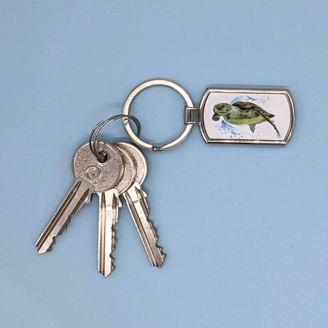 "Mabouche" Turtle Keyring