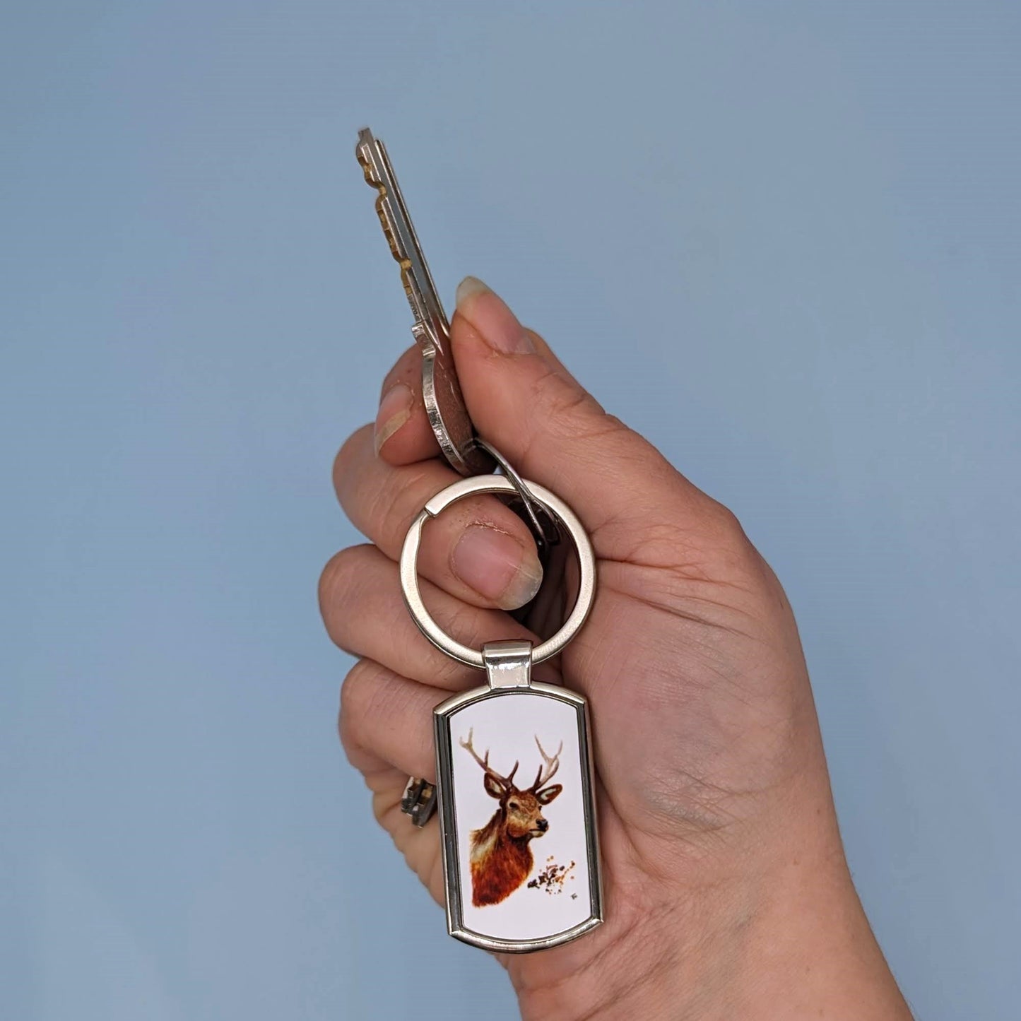"Chase" Stag Keyring