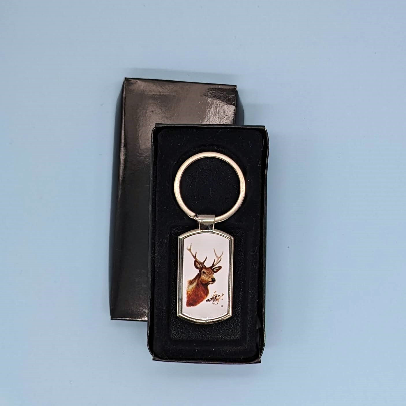 "Chase" Stag Keyring