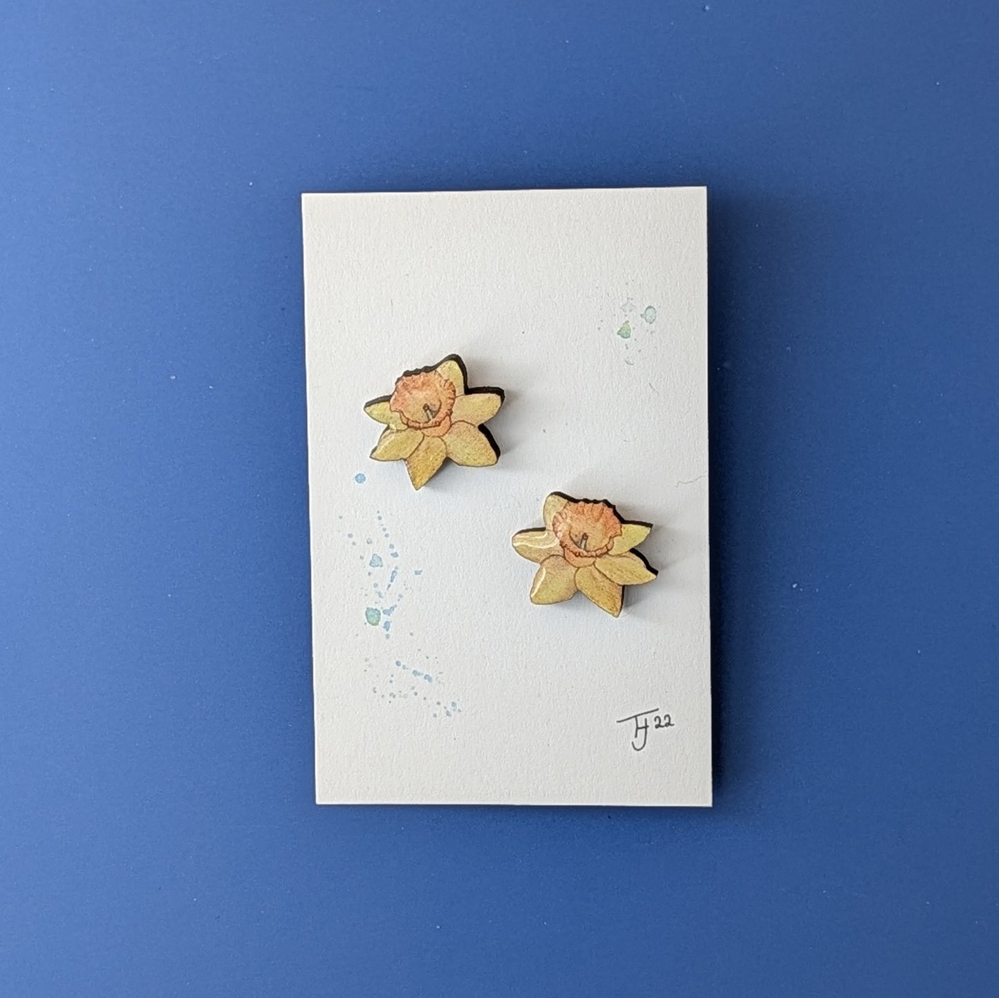 Daffodil Stud Earrings