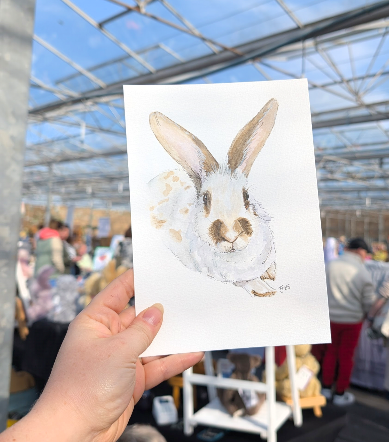 A5 Quick Watercolour Pet Portrait
