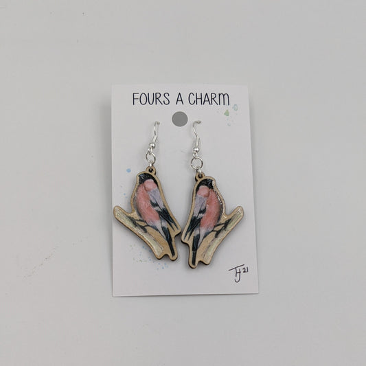 "Fours A Charm" Bullfinch Earrings
