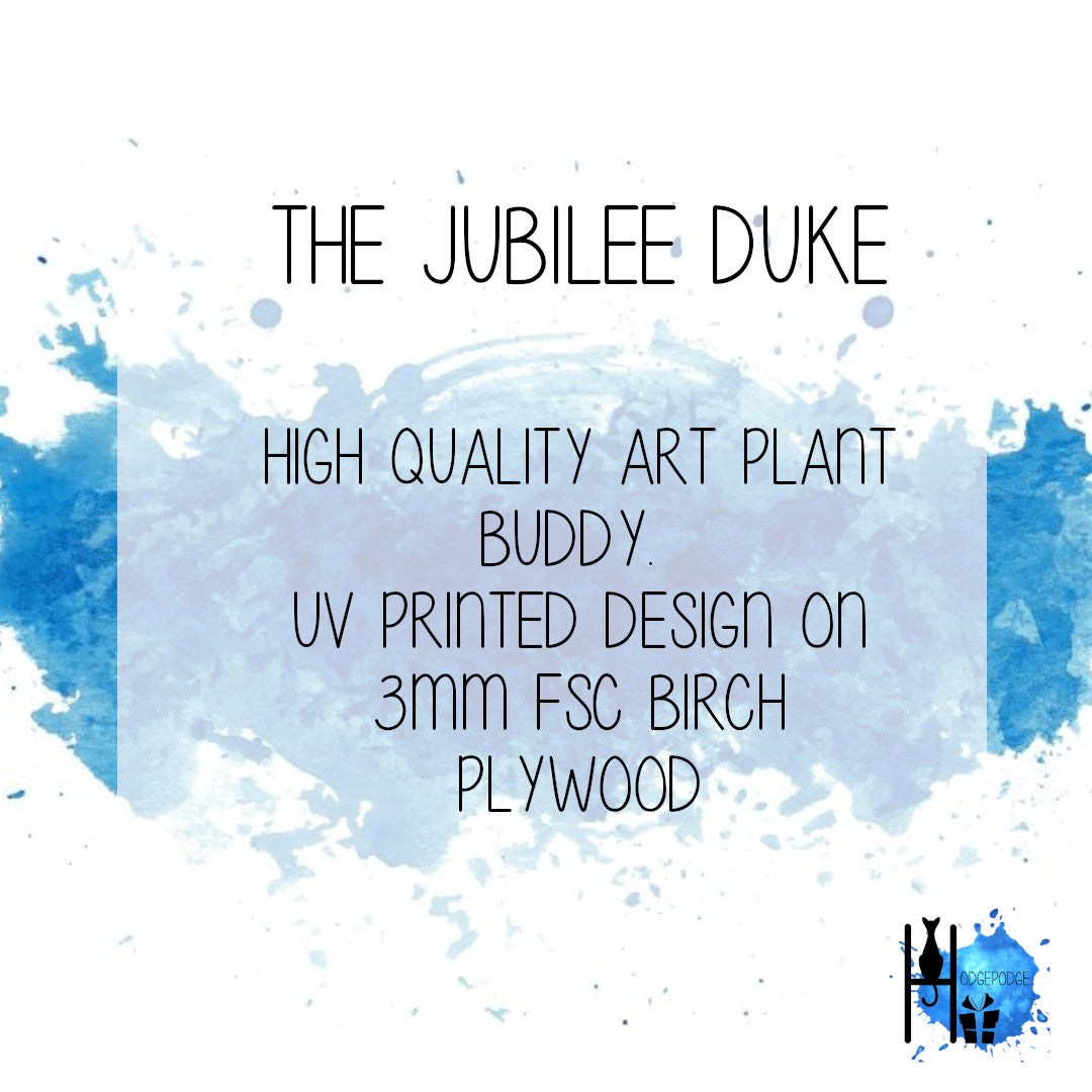 "Jubilee Duke" Mallard Duck Hanging Decoration, Plant Buddy, Twig Tree Decoration