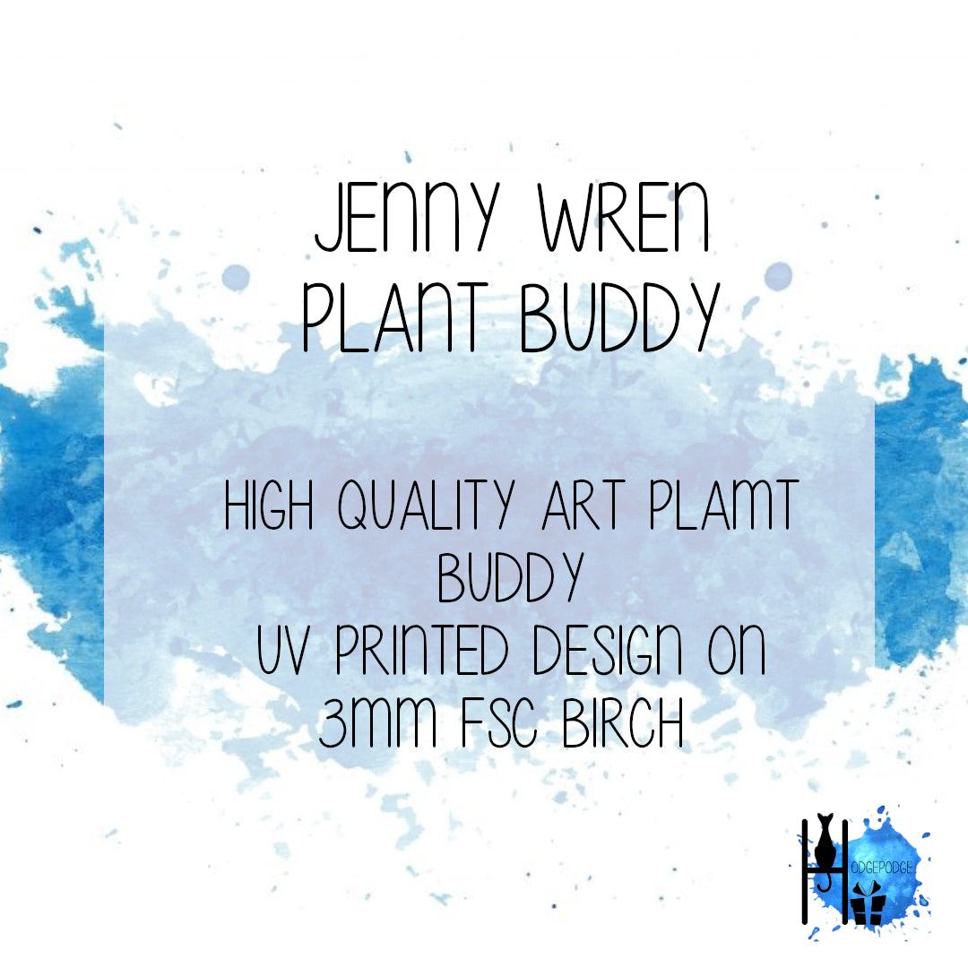 "Jenny Wren" Wren Hanging Decoration, Plant Buddy, Twig Tree Decoration