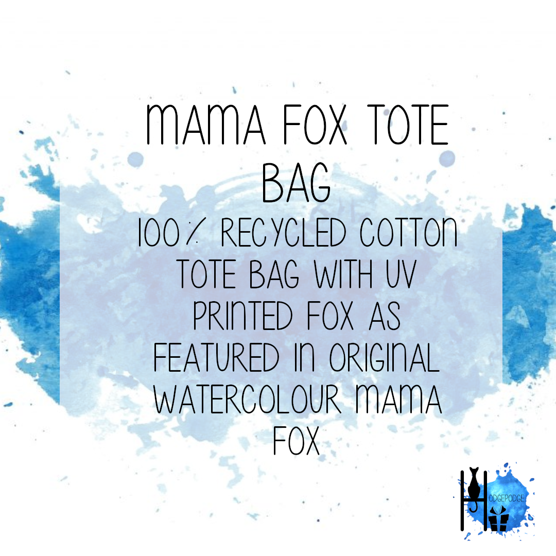 "Mama Fox" Tote Bag