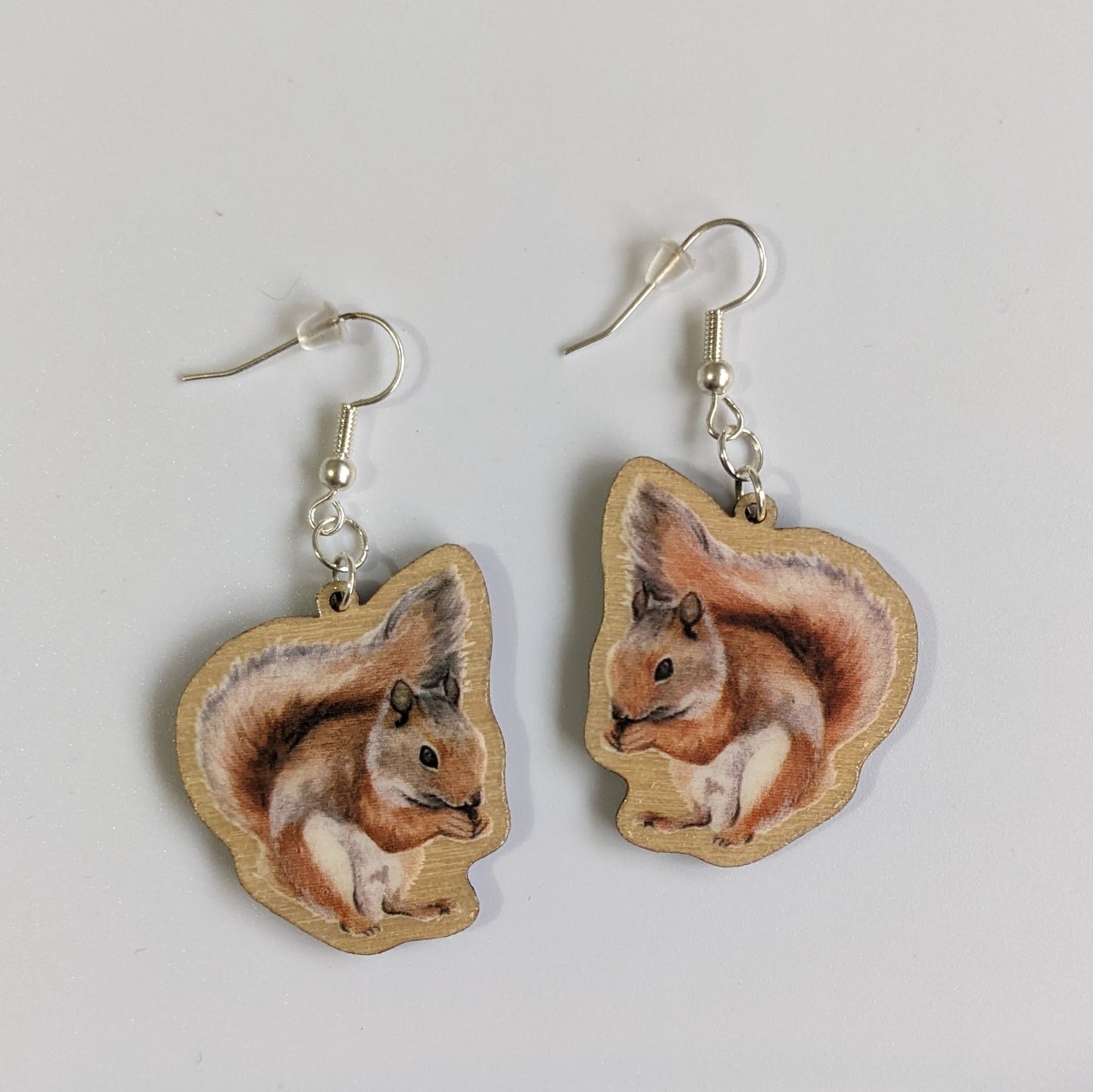 "Nutkin" Red Squirrel Earrings