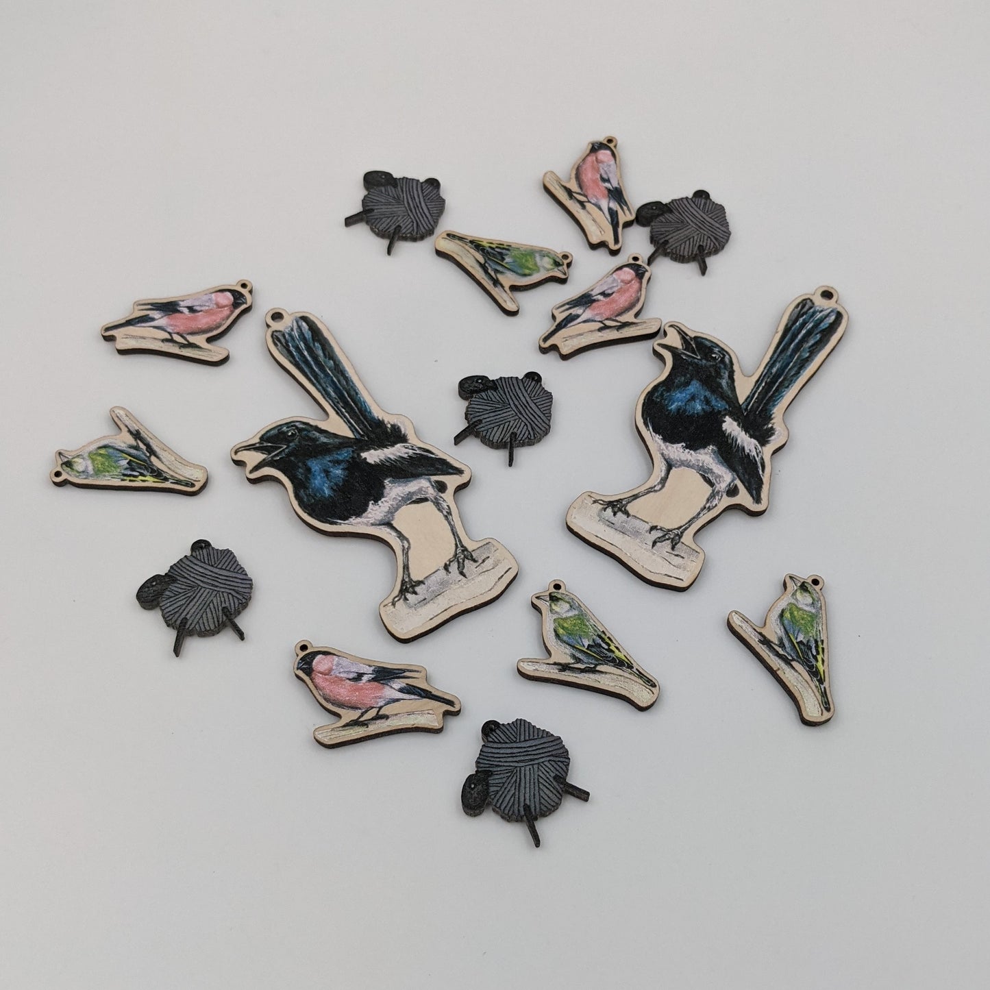Wooden Charms / Decorations