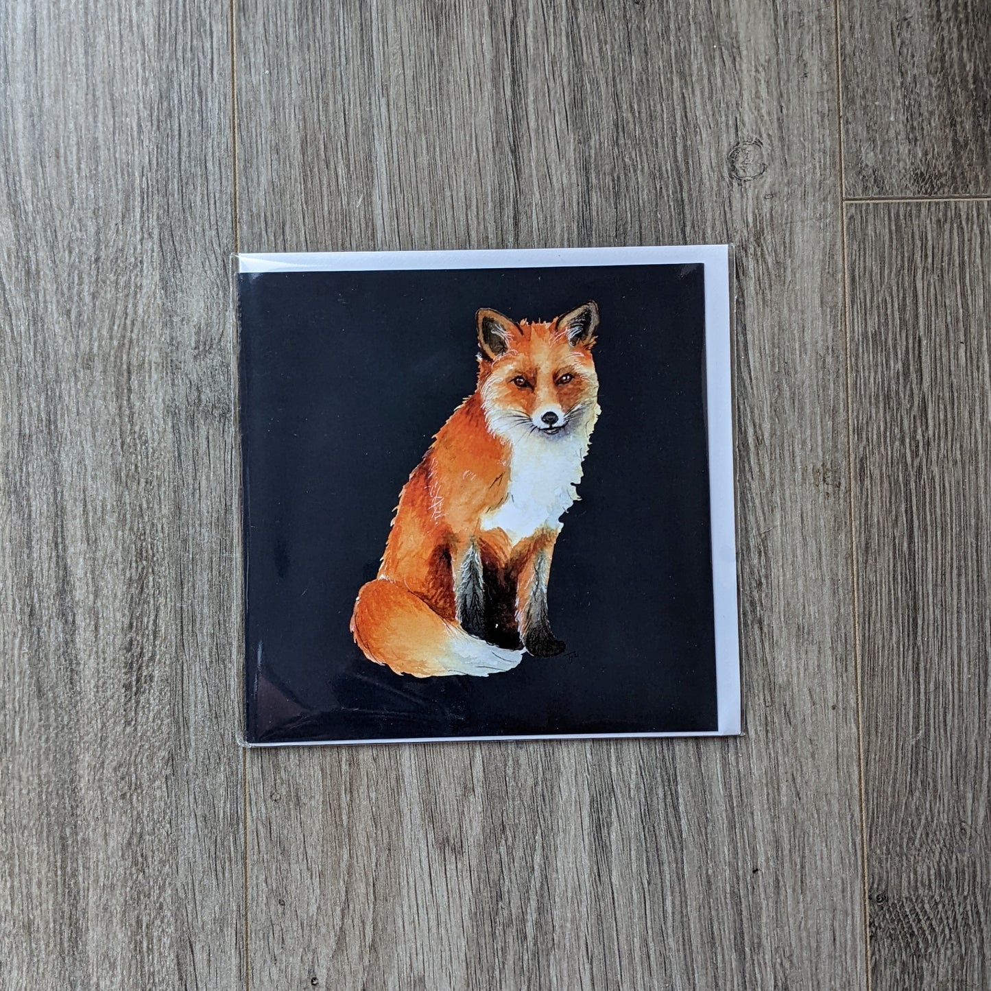 "Mama Fox" Greetings Card