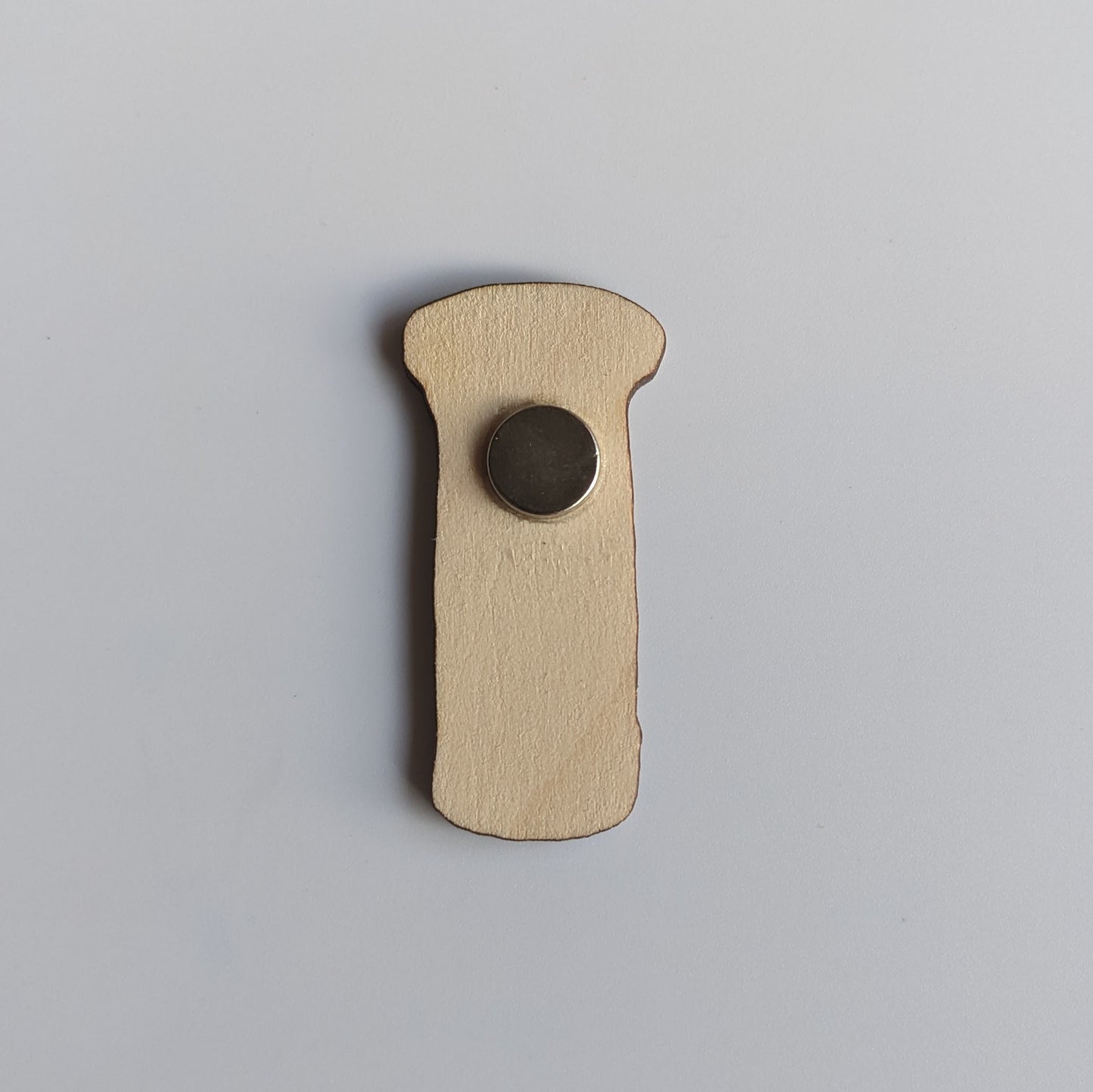British "Post Box" Wooden Fridge Magnet