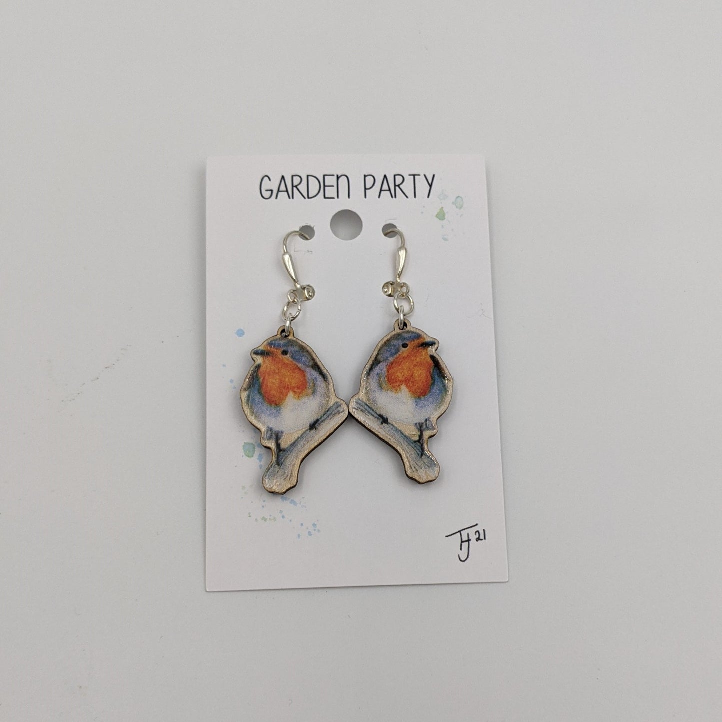 "Garden Party" Robin Earrings