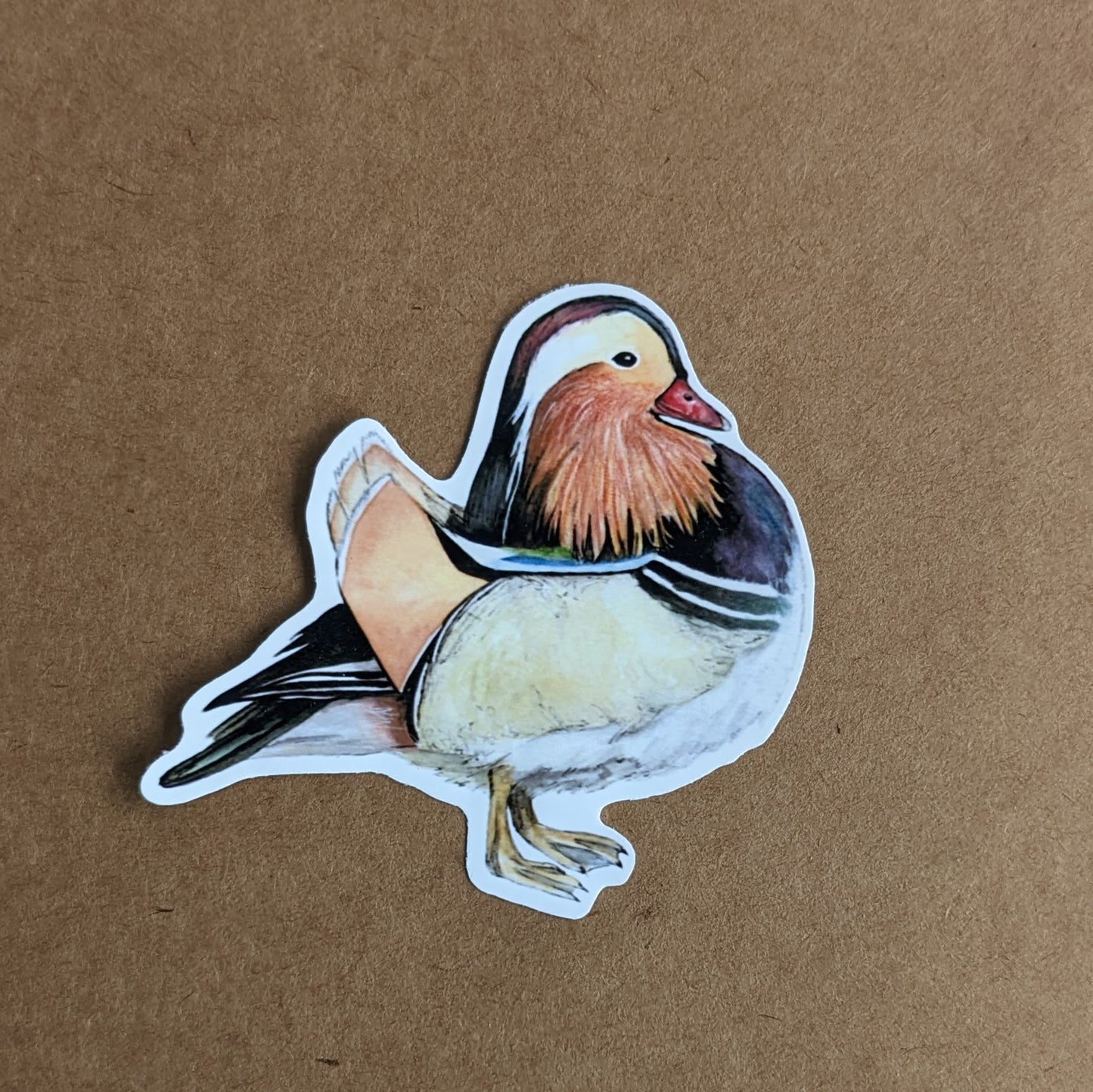 Mandarin Duck Sticker "Fancyboi" York University